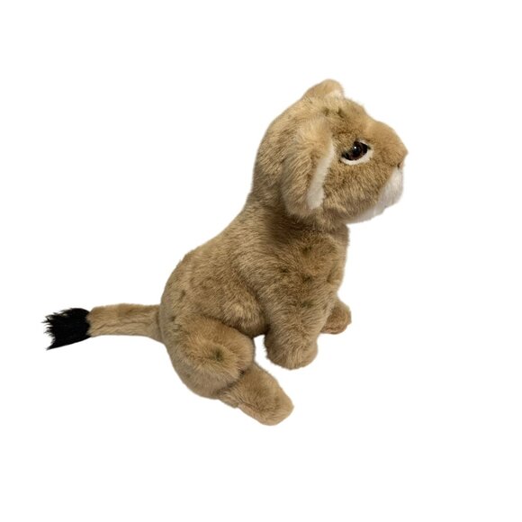 Applause WWF World Wildlife Federation Plush Lion Tiger Cub 1988 Vintage 12 in T - Picture 2 of 6